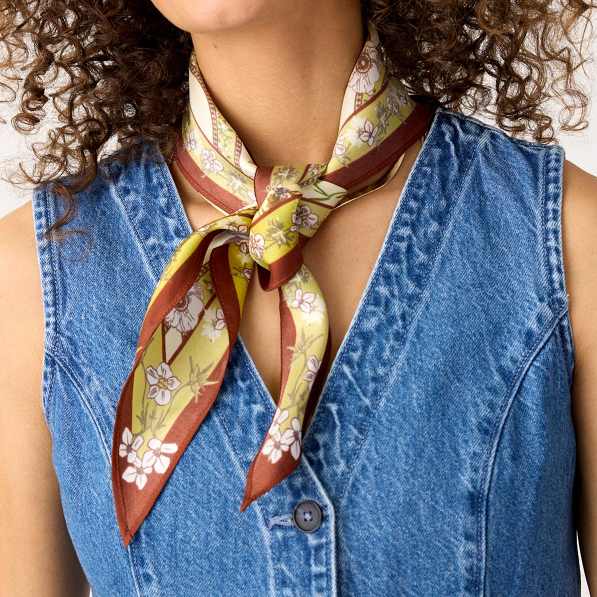 Diamond Silk Scarf